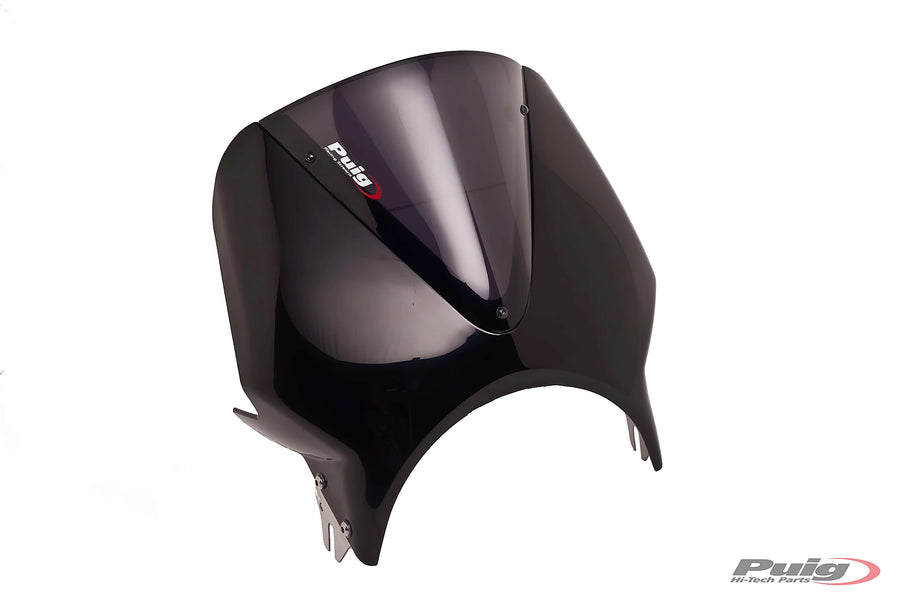 KAWASAKI W 230 [2025] - Vision Windshield | Black / heavily tinted | PUIG 003NF