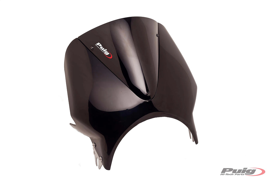 KAWASAKI W 230 [2025] - Vision Windshield | Black / Black | PUIG 003NN
