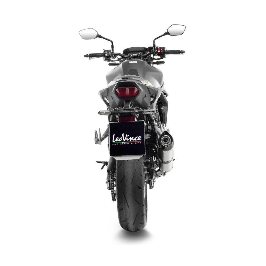 honda cb 750 [LEOVINCE] – Silencieux slip-on LV One Evo en acier inoxydable