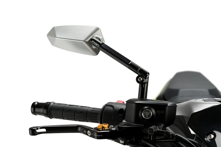 HARLEY-DAVIDSON SPORTSTER S RH 1250 S [2025] - Rétroviseur F1.1 droit | Noir / aluminium anodisé | PUIG 017ND