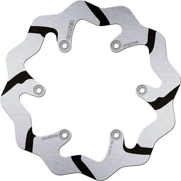 Ktm GS 125 [1983-1985] - BRAKE DISC FIXED WAVE GROOVED OVERSIZE – picture 3