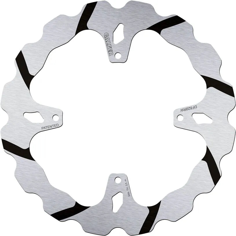 Tm Racing SMR 450 F [2014] - DISQUE DE FREIN FIXE WAVE RAINURÉ OVERSIZE – Photo 1