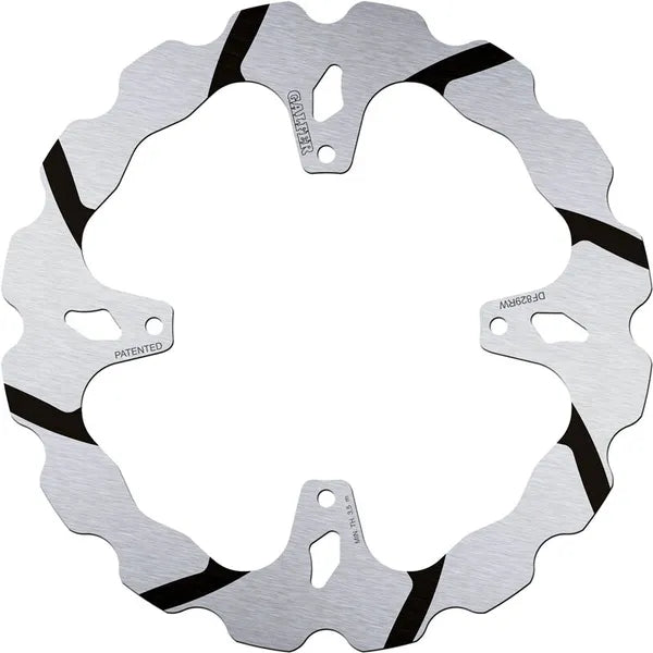 Tm Racing SMR 450 F [2014] - DISQUE DE FREIN FIXE WAVE RAINURÉ OVERSIZE – photo 3