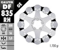 Harley-Davidson XL 883 L Sportster SuperLow [2020] - Disque de frein fixe Skull - Image 4