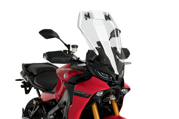 YAMAHA TRACER 9 GT PLUS [2024] – touring screen with spoiler screen – transparent - 0