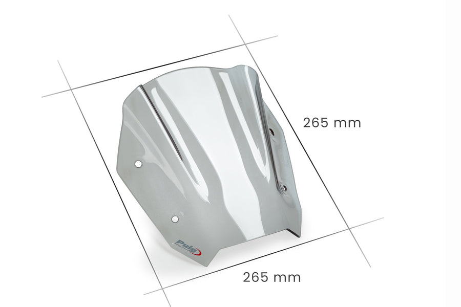 HONDA NX 500 [2025] – sports screen – heavily tinted