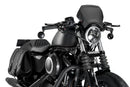 HARLEY DAVIDSON SPORTSTER 883 IRON XL 883 N [2012] – PLAQUE AVANT ALU – NOIRE-3