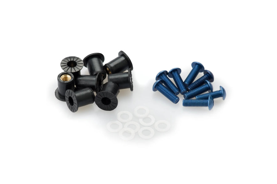 KTM RC 390 [2025] – Kit de boulons à disque anodisé – Argent