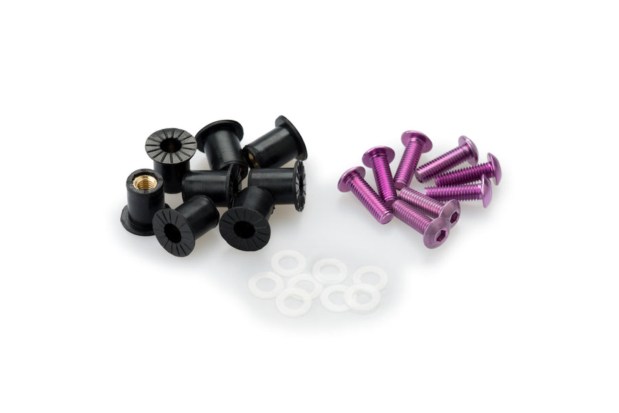 KTM RC 390 [2025] – Anodized Disc Bolt Kit – Silver