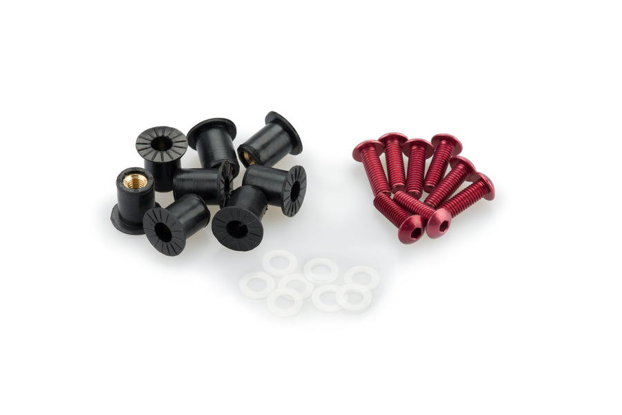 KTM RC 390 [2025] – Kit de boulons à disque anodisé – Argent