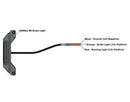 honda cb 500 [DENALI] – Kit feux stop LED B6 avec support de plaque d'immatriculation-2