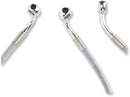 harley davidson flhri [DRAG SPECIALTIES] - Kit conduites de frein inox en version allongée-2