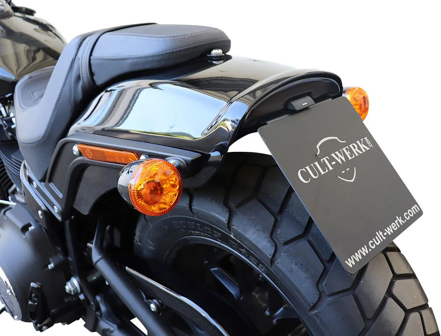 harley davidson fxfb [CULT WERK] – support de plaque d'immatriculation
