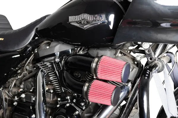 Harley-Davidson FXBR 1923 Softail Breakout 117 [2025] - Tuned Induction Luftfilterkit – Oberfläche: Schwarz – Bild 9