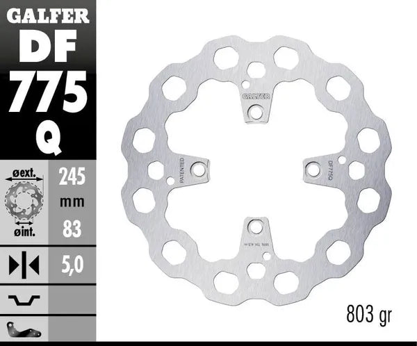 Ducati STREETFIGHTER V4 1100 SP2 [2023-2024] - Disque de frein Cubiq - photo 4