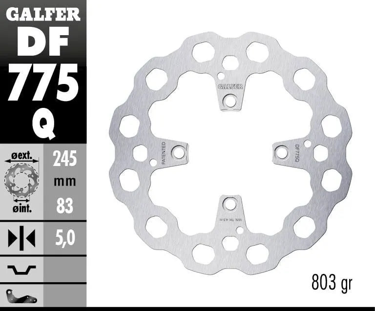 Ducati STREETFIGHTER V4 1100 SP2 [2023-2024] - Disque de frein Cubiq – photo 2