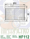 Honda XL 600 RM [HiFlofiltro] - oil filter-3