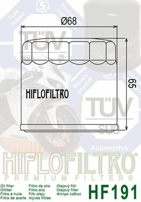 Triumph Tiger 885i [HiFlofiltro] - oil filter