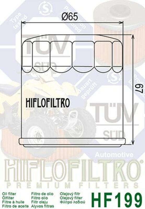 Scout indien soixante scout60 [Hiflofiltro] - Filtre à huile