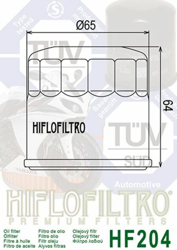 Honda CMX 1100 Rebel SC83 [HiFlofiltro] - oil filter