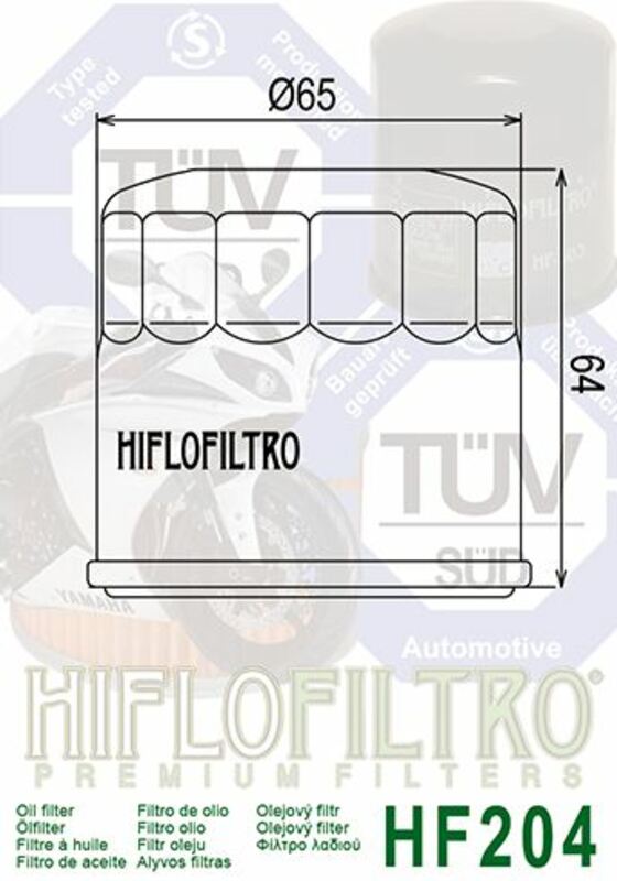 Honda NT 1100 SC76 [HiFlofiltro] - Racing oil filter