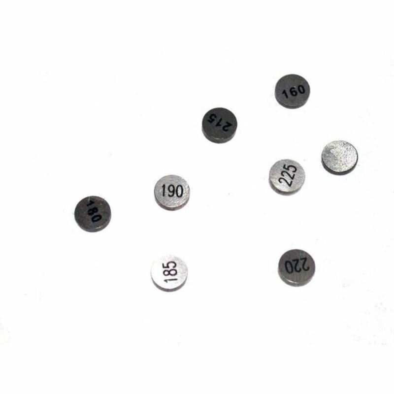 Yamaha Fz 6 [TOURMAX] - valve shims Ø29mm - starter set with 2 pieces per thickness