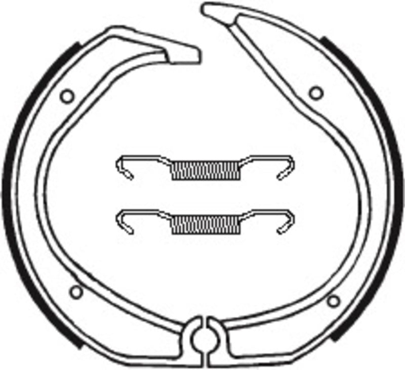 BMW R 80 Rt [1982–1985] - Organic brake cheeks