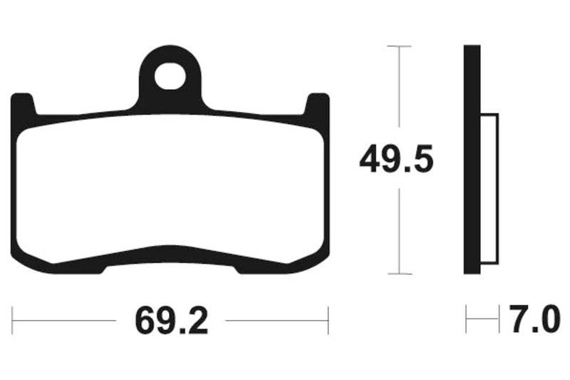 Indian Springfield Spring [Tecnium] - sinter metal brake pads