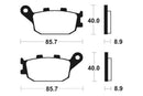 Suzuki GSX -S750 GSXS750 [TECNIUM] - Sinter metal brake pads-2