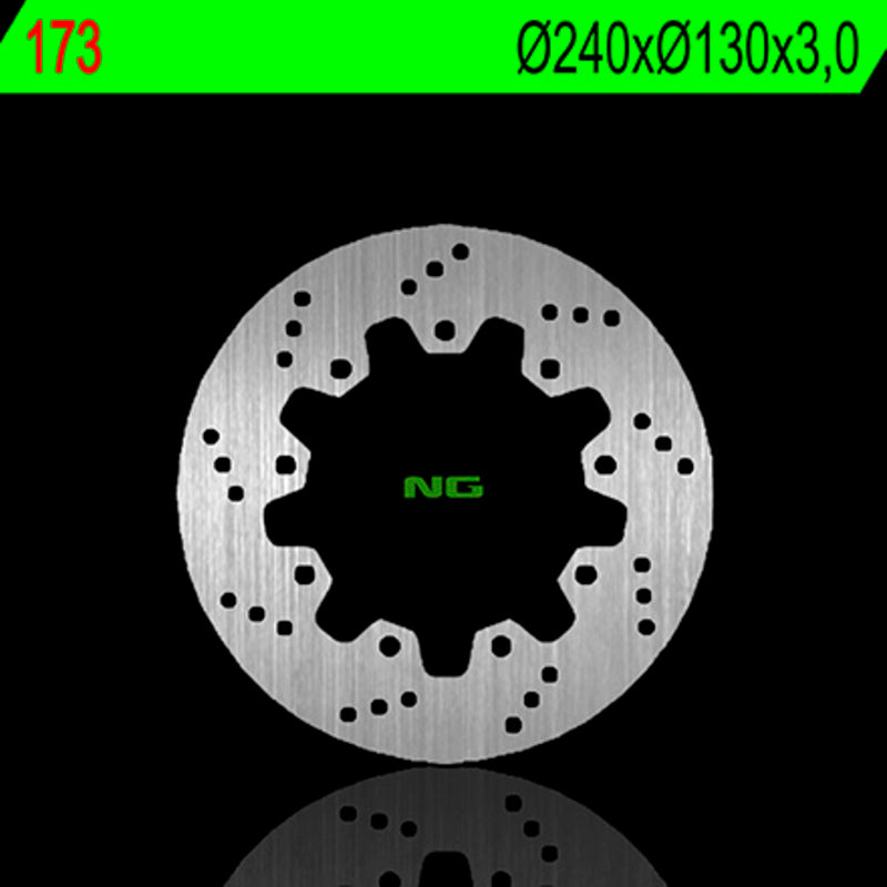 Kawasaki Klr 250 [NG BRAKE DISC] - disque de frein rond rigide