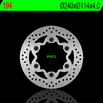 Honda Vt 125 [NG BRAKE DISC] - disque de frein rond rigide