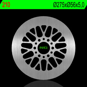 Suzuki Vs 1400 Intruder [NG BRAKE DISC] - round rigid brake disc