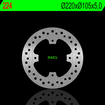Honda Slr 650 [NG BRAKE DISC] - disque de frein rond rigide