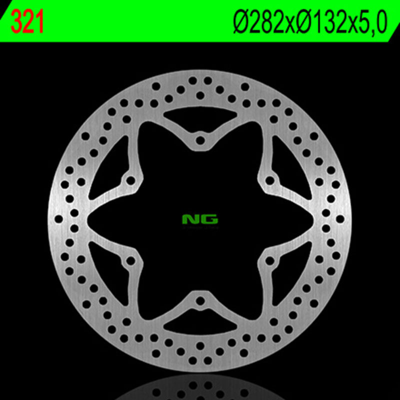Yamaha Xvs 1100 Drag Star [NG BRAKE DISC] - round rigid brake disc