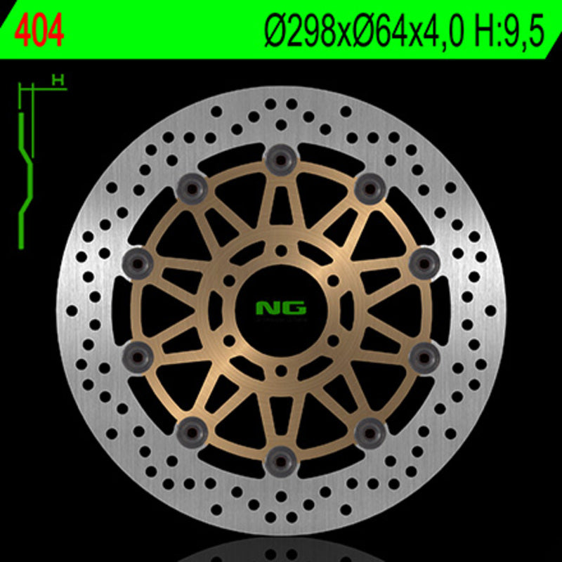 Yamaha 600 Fazer [NG BRAKE DISC] - round floating brake disc