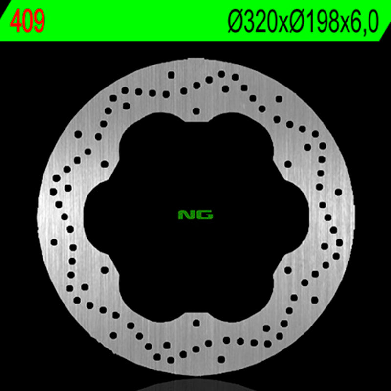 Yamaha Xj 6 [NG BRAKE DISC] - disque de frein rond rigide