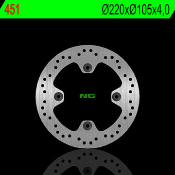 Honda Sh 125 [NG BRAKE DISC] - disque de frein rond rigide