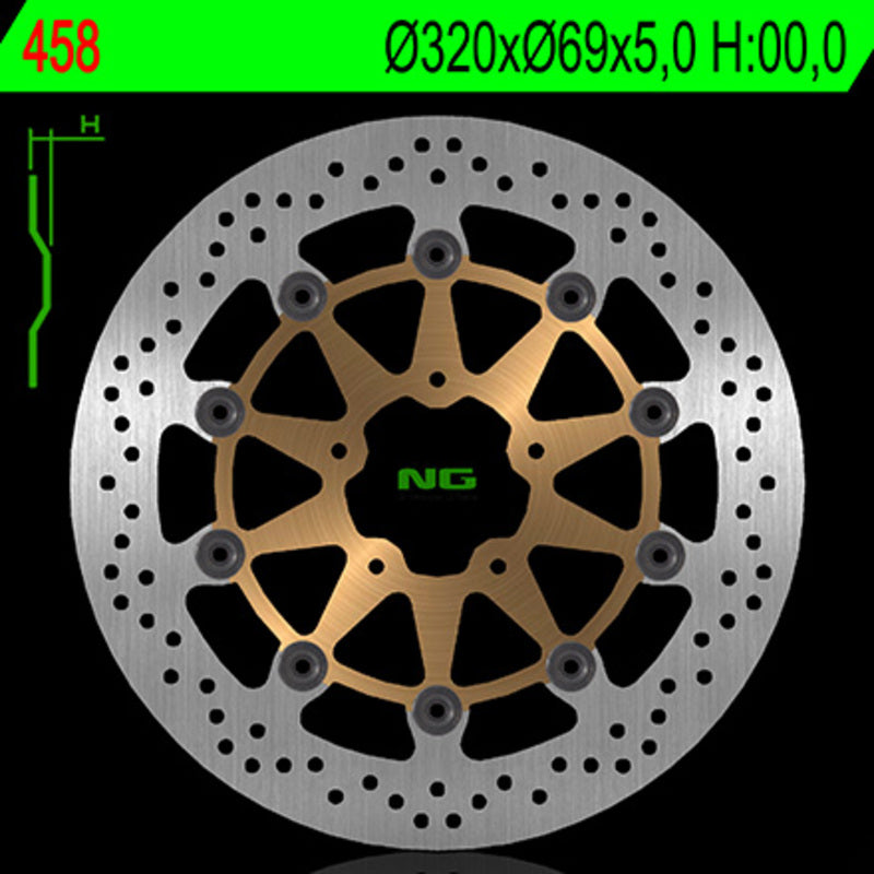 Suzuki Gsx 1000 [NG BRAKE DISC] - disque de frein rond flottant