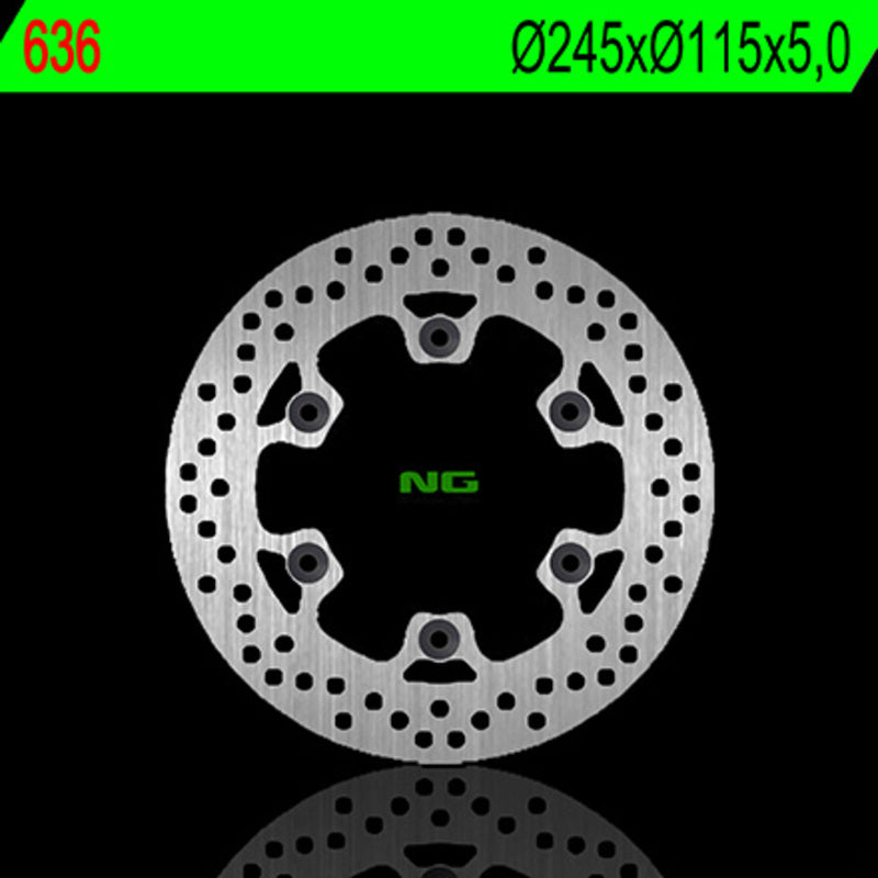 Yamaha Xt 660 Z Tenere [NG BRAKE DISC] - disque de frein rond rigide