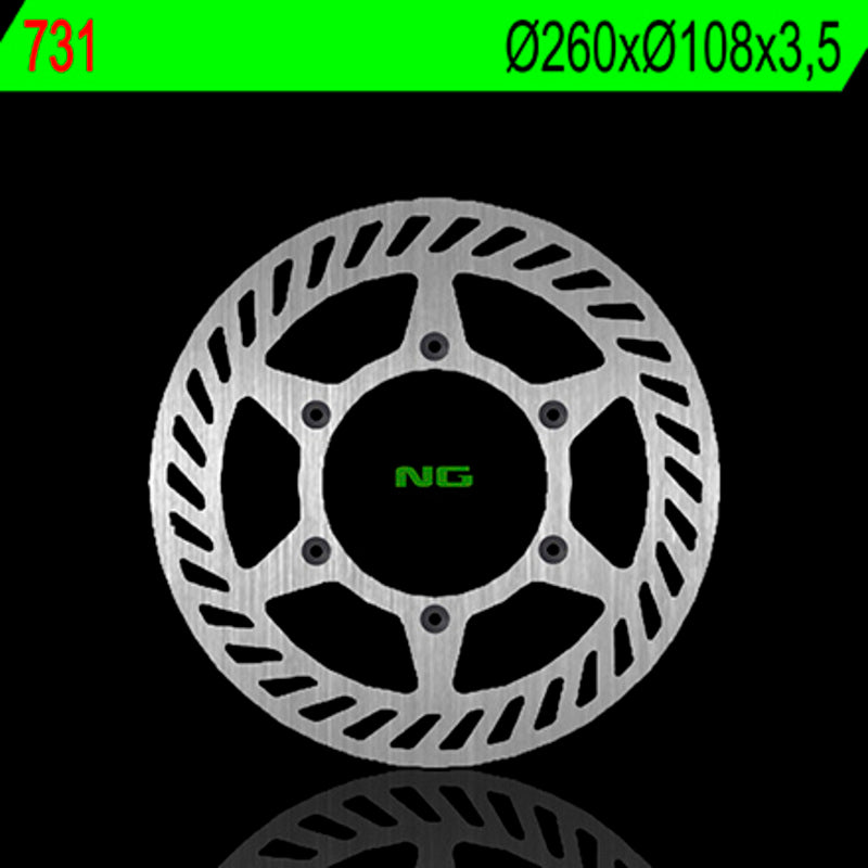 Gas Gas Ec 200 [NG BRAKE DISC] - disque de frein rond rigide
