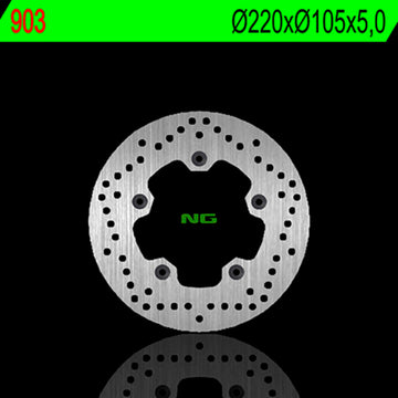 Yamaha Yzf R6 [NG BRAKE DISC] - disque de frein rond rigide