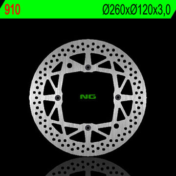 Husqvarna Te 450 H8 [NG BRAKE DISC] - disque de frein rond rigide