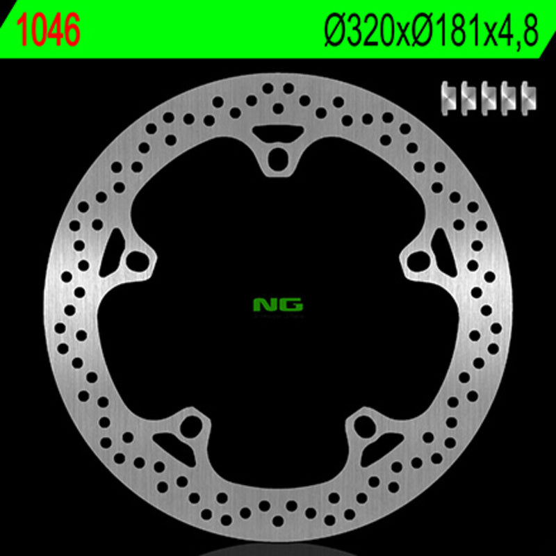 Bmw R 1250 [NG BRAKE DISC] - round rigid brake disc