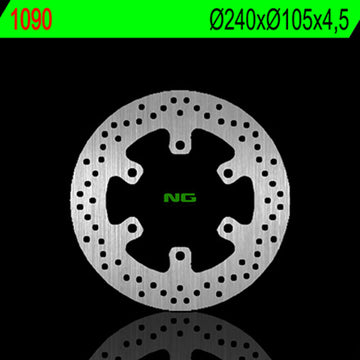Bmw G 650 X Country [NG BRAKE DISC] - round rigid brake disc