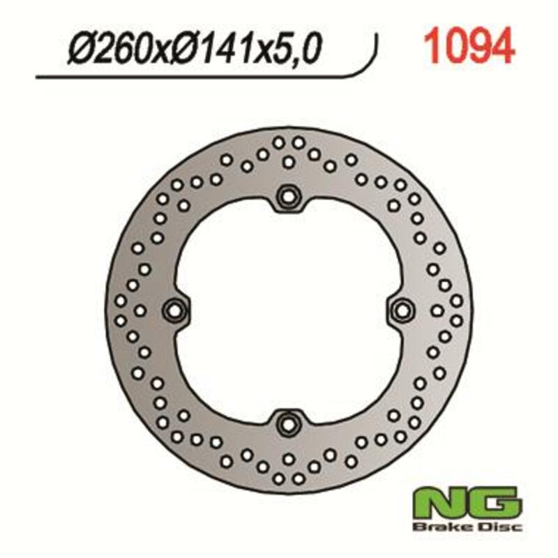 Suzuki V-Strom 650 [NG BRAKE DISC] - disque de frein rond rigide