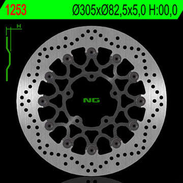 Triumph Tiger Sport 800 [NG BRAKE DISC] - disque de frein rond flottant