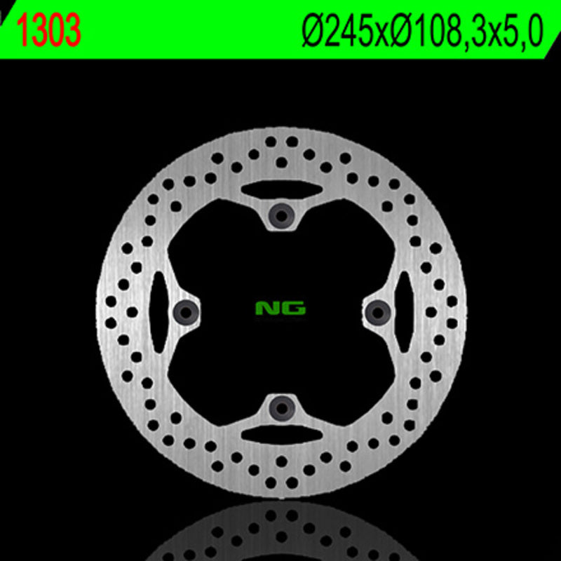 Ducati Hyperstrada 821 [NG BRAKE DISC] - disque de frein rond rigide