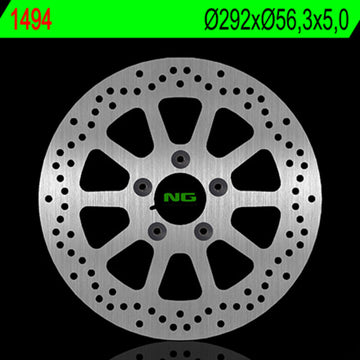 Harley Davidson Flhx [NG BRAKE DISC] - round rigid brake disc