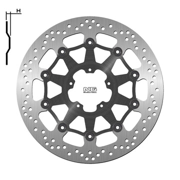 Ducati Scrambler 800 [NG BRAKE DISC] - disque de frein rond flottant