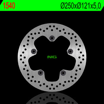 Suzuki Gsx-S 1000 Gx Touring [NG BRAKE DISC] - round rigid brake disc